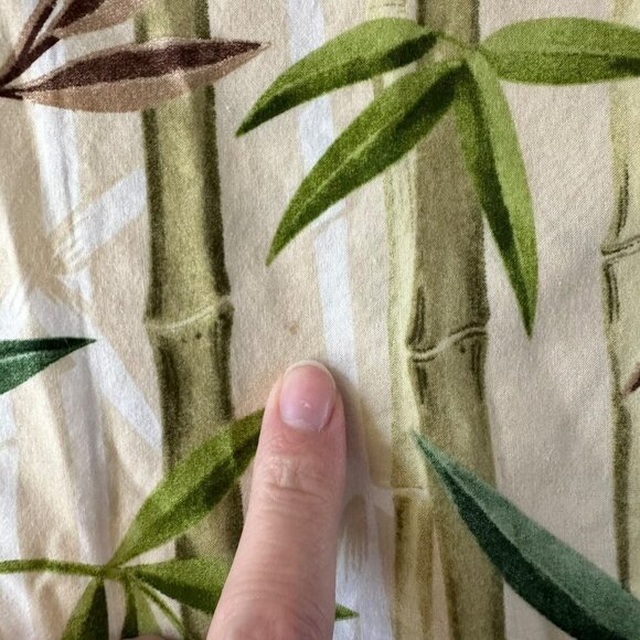 Newt at the royal men’s green bamboo Hawaiian print short sleeve button down -XL - Picture 4 of 10